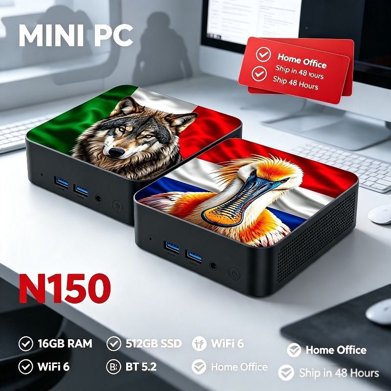 Pc Gaming Intel - มินิพีซีคอมพิวเตอร์รุ่นใหม่ Intel Core N150 RAM 16GB