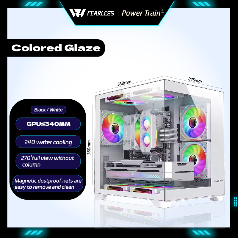 เคสคอมพิวเตอร์สำหรับเล่นเกม Po - Pc Gaming Liquid บทวิจารณ์และราคา