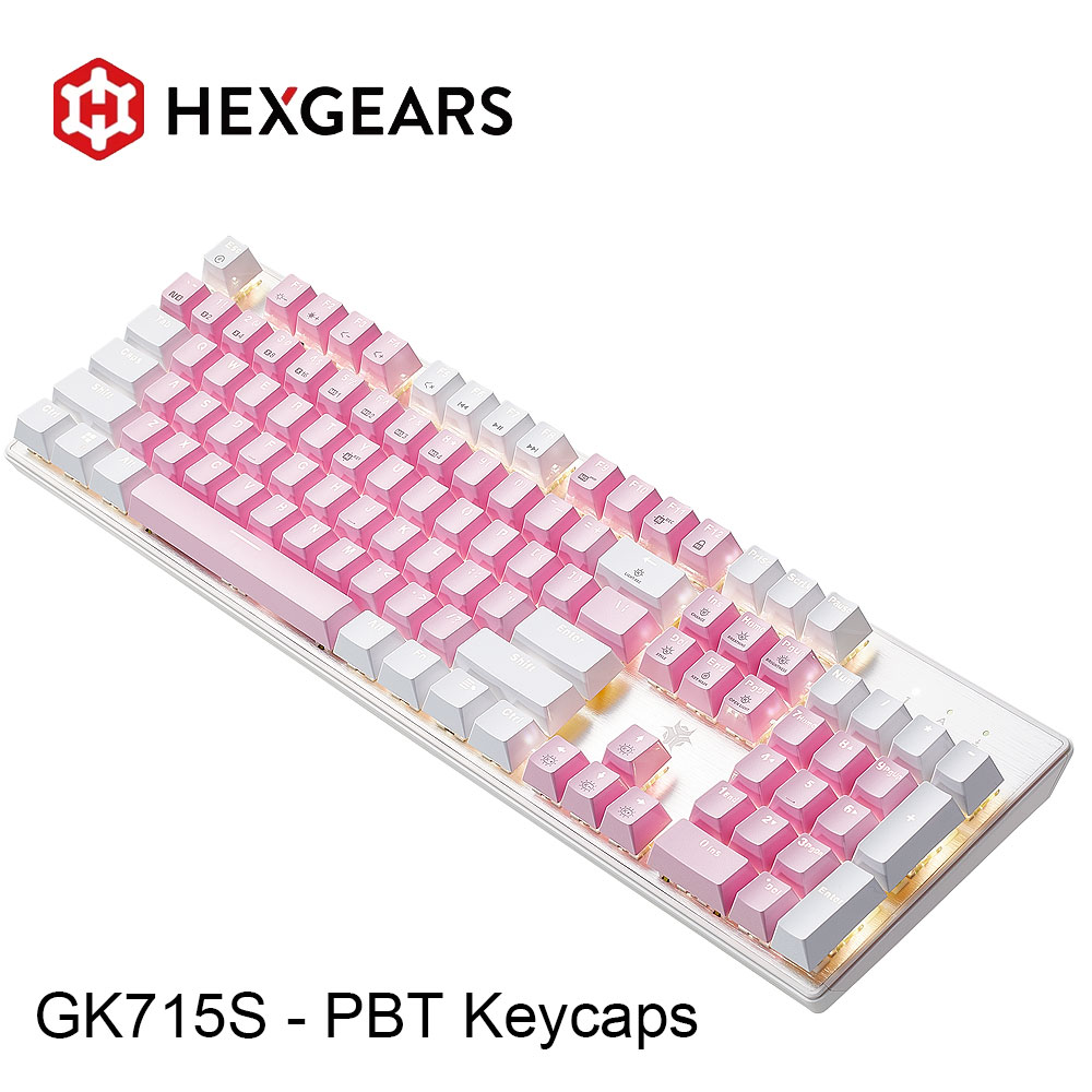 HEXGEARS GK715S คีย์บอร์ดแบบกล - Pc Gaming Pink บทวิจารณ์และราคา