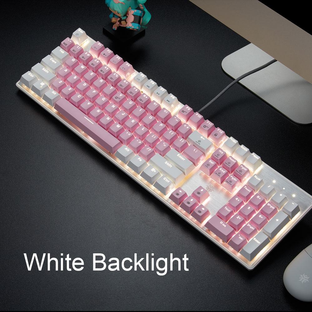HEXGEARS GK715S คีย์บอร์ดแบบกล - Pc Gaming Pink บทวิจารณ์และราคา