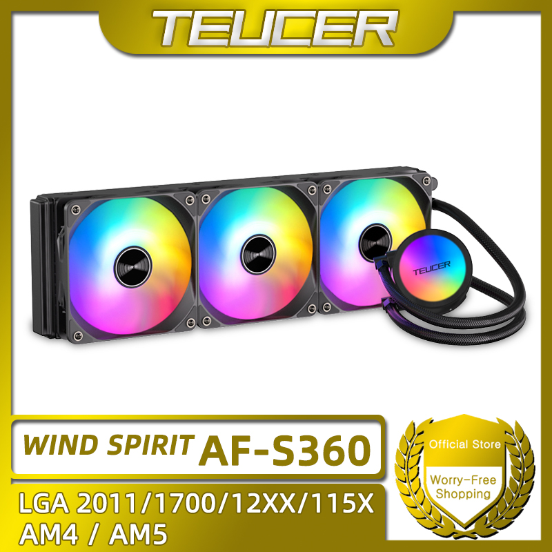 Teucer AF-S360 CPU ระบายความร้ - Pc Water Cooling บทวิจารณ์และราคา