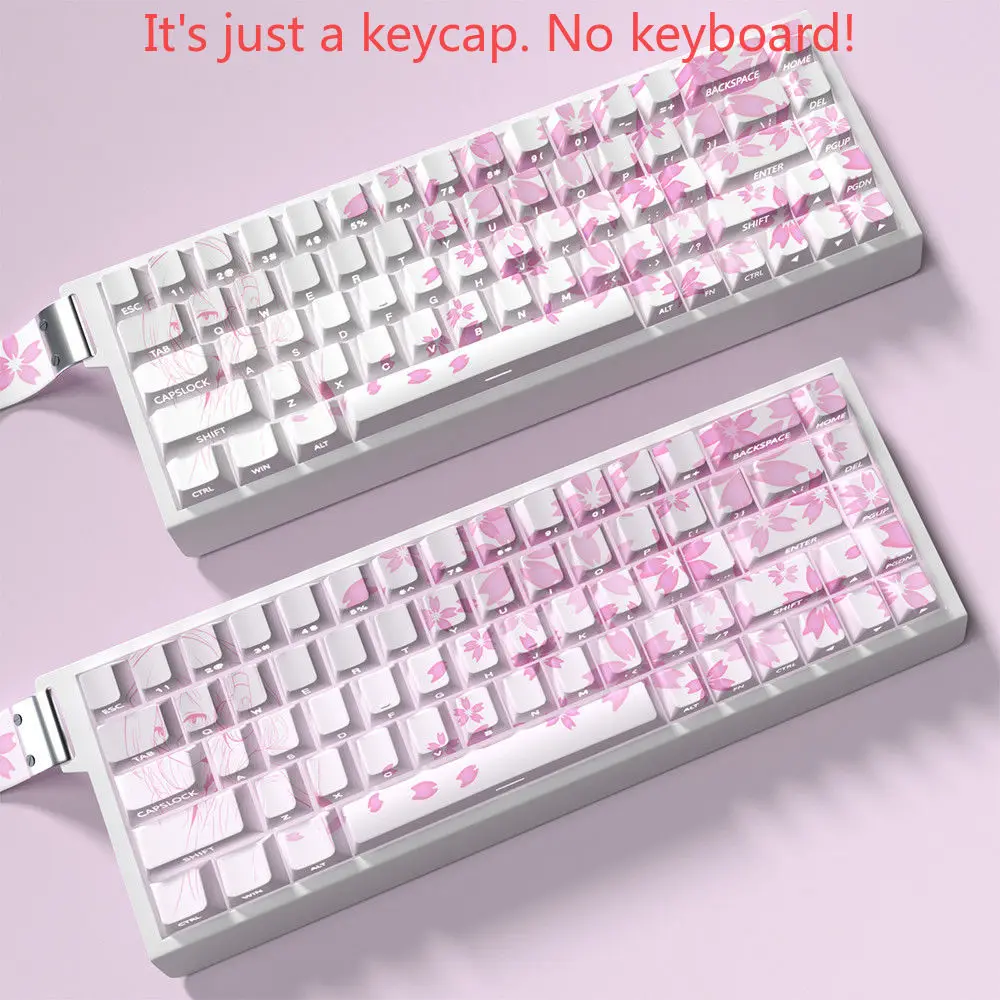 74 คีย์ PBT Nakano Sanjiu สีชม - Pc Gaming Pink บทวิจารณ์และราคา