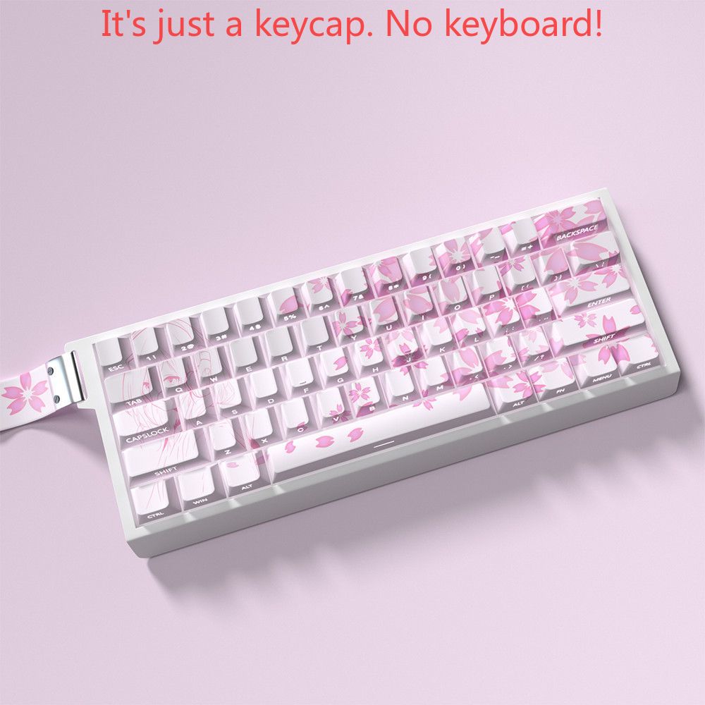 74 คีย์ PBT Nakano Sanjiu สีชม - Pc Gaming Pink บทวิจารณ์และราคา